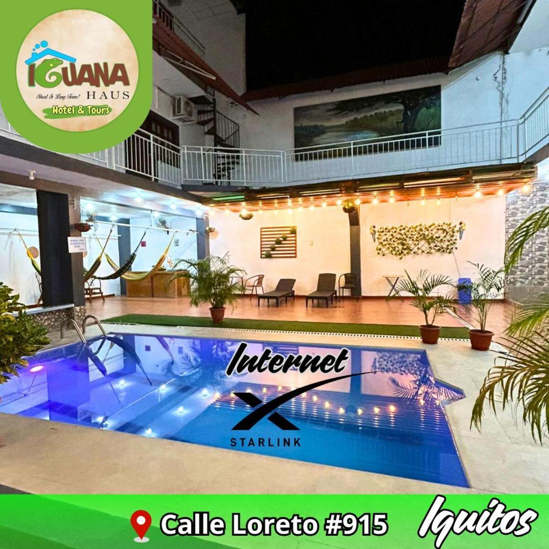Iguana Haus Iquitos Lägenhet Exteriör bild