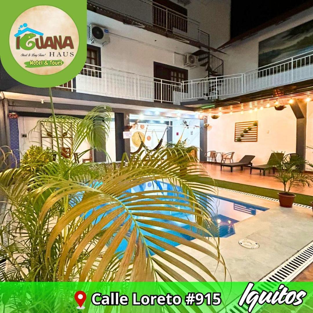 Iguana Haus Iquitos Lägenhet Exteriör bild